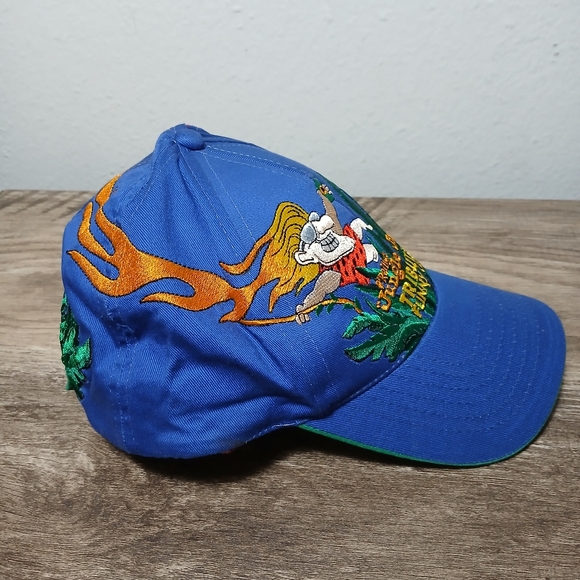 Oreillys Hat Jungle Jim Tribute Funny Car Racing Bob Gilbertson Blue Flames - Picture 4 of 6